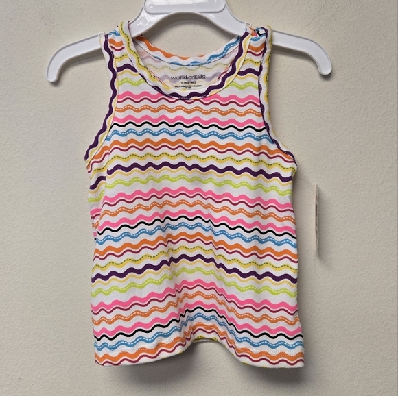 Wonderkids Stripe Racerback Tank Top 18 Months - Picture 6 of 6